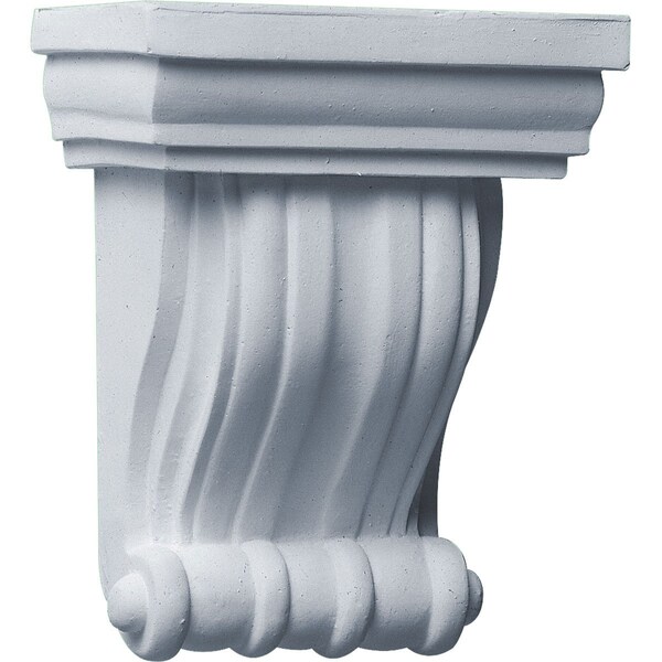 Ekena Millwork 4 3/4"W x 3 1/8"D x 6 1/4"H Waltz Corbel COR04X06X03WA - main